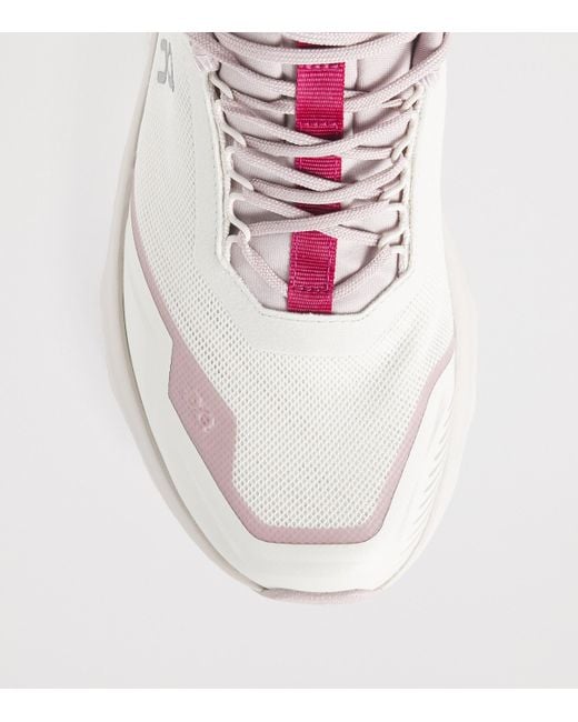 On Shoes White Cloudnova X Trainers