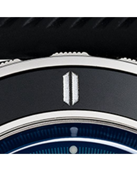 March LA.B Blue Stainless Steel Belza Automatic Watch 40mm for men