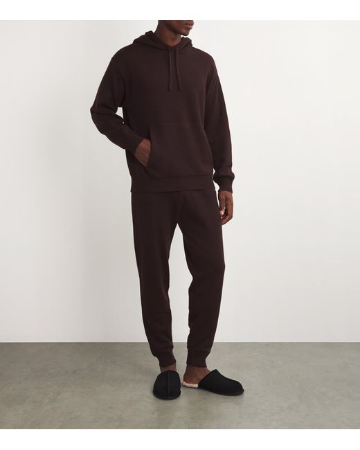 Harrods Brown Cashmere Hoodie for men