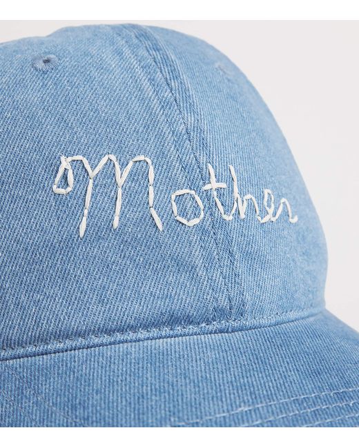 Mother Blue Denim Cap