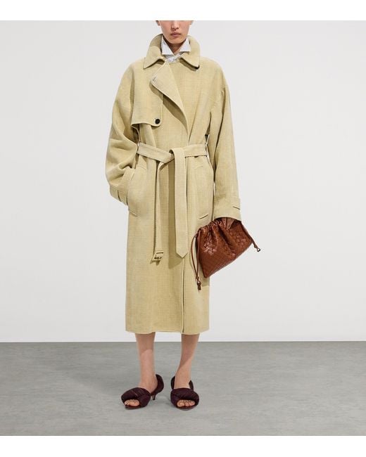 Bottega Veneta Brown Leather Dustbag Shoulder Bag