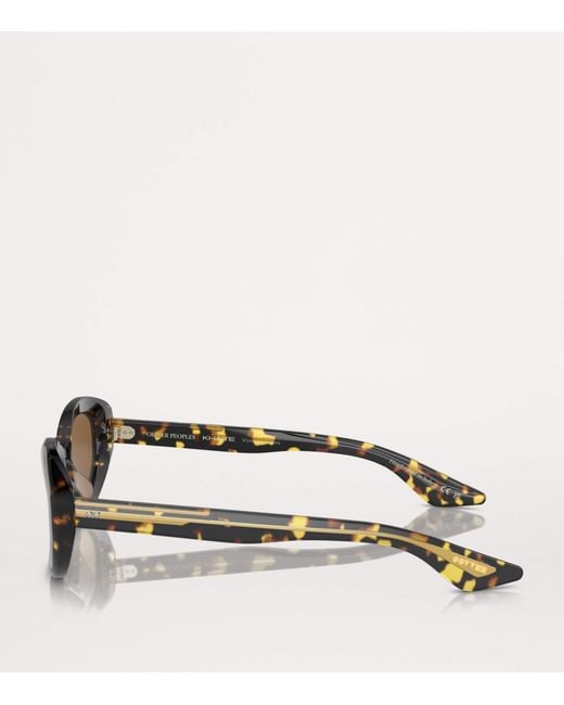 Oliver Peoples Brown Acetate 1969C Sunglasses