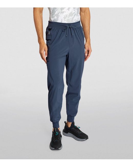 Under Armour Blue Launch Trial Trousers for men