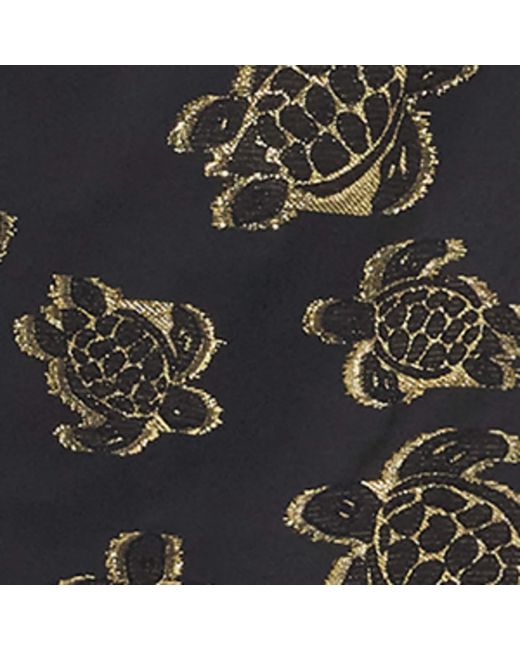 Vilebrequin Gray Embroidered Ronde Des Tortues Swim Shorts for men
