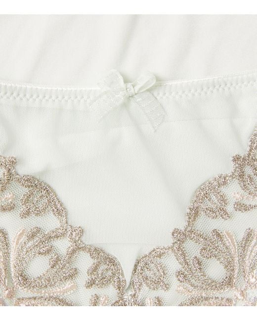 Chantelle White Champs Elysées Brazilian Briefs