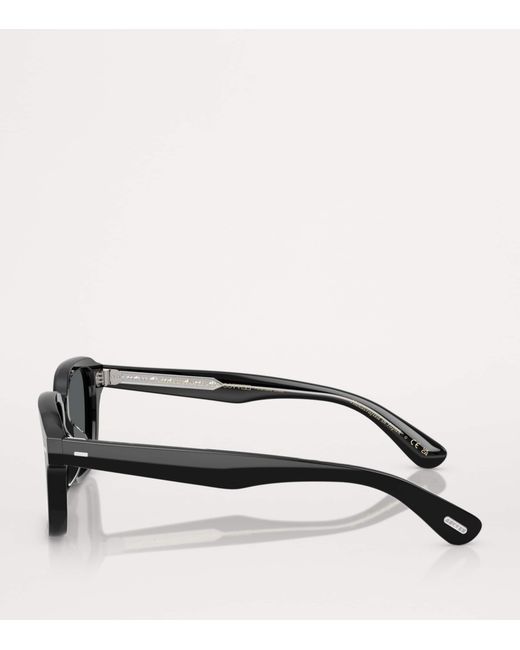 Oliver Peoples Black Acetate Errisson Sun Sunglasses