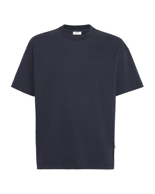 NN07 Blue Organic Cotton Lionel T-Shirt for men