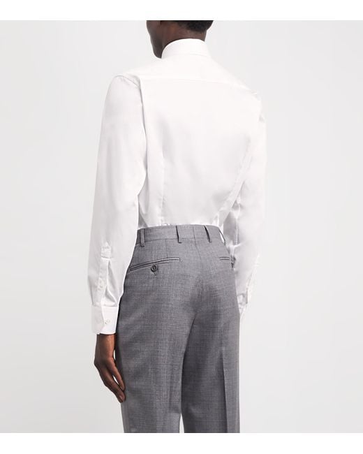Eton of Sweden White Elevated Slim-Fit Shirt for men