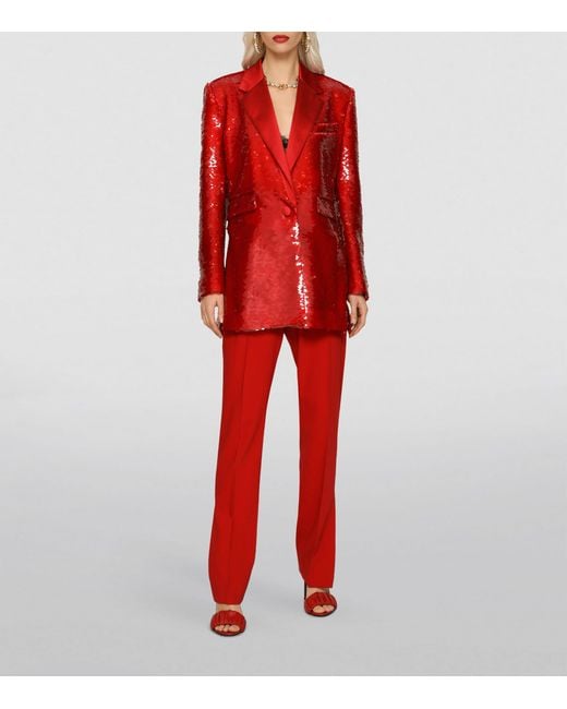 Dolce & Gabbana Red Giacca