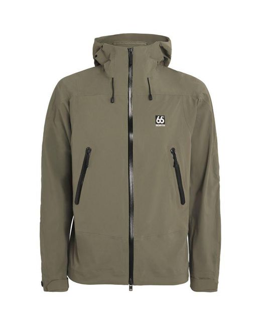 66 North Green Shell Snaefell Jacket for men
