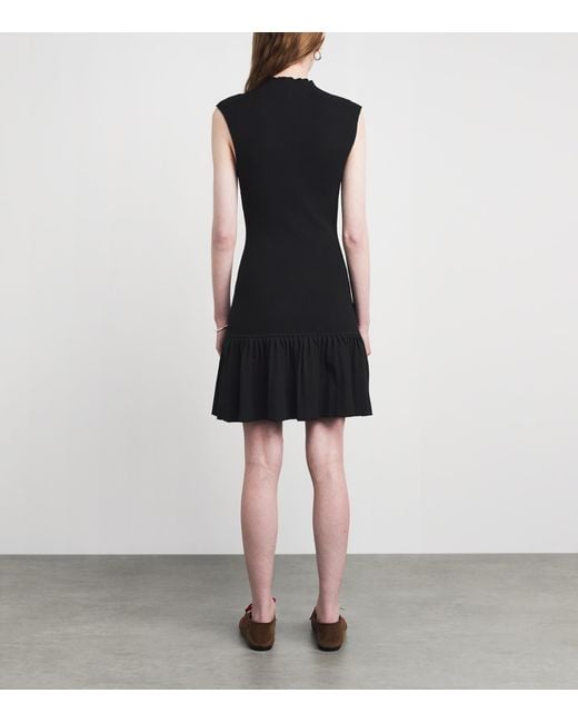 Claudie Pierlot Black Knitted Mini Dress