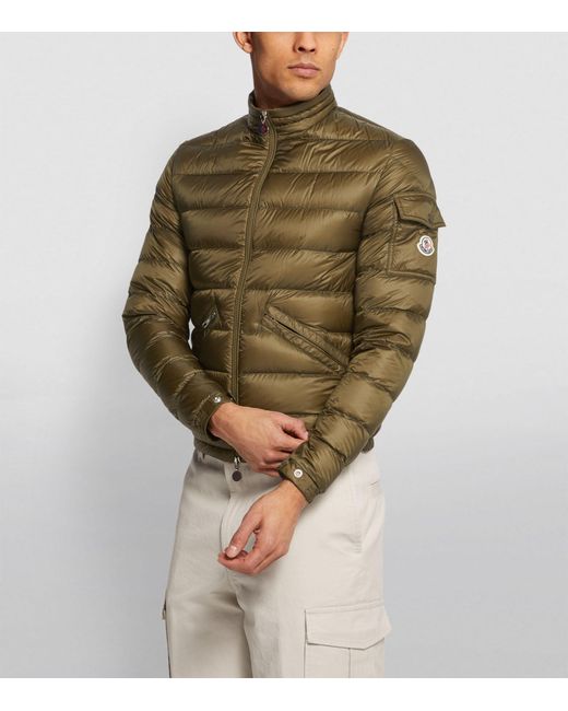Moncler Agay Quilted Jacket in Green for Men | Lyst Canada