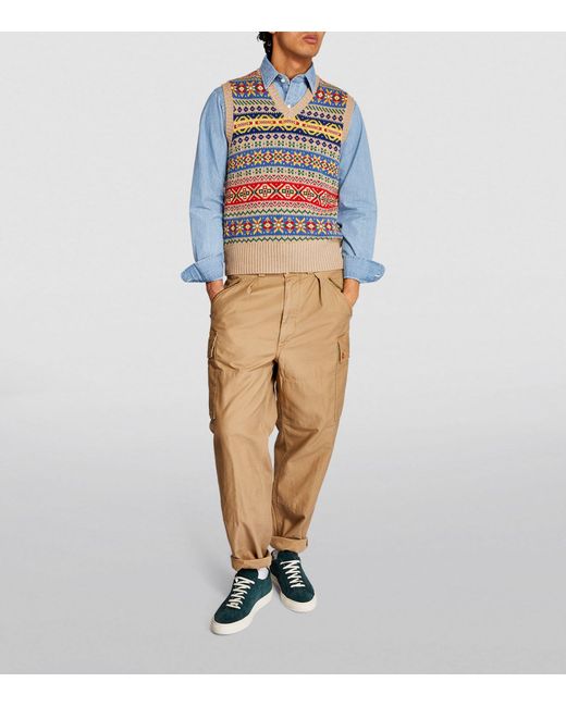 Polo Ralph Lauren Multicolor Knitted Vest for men