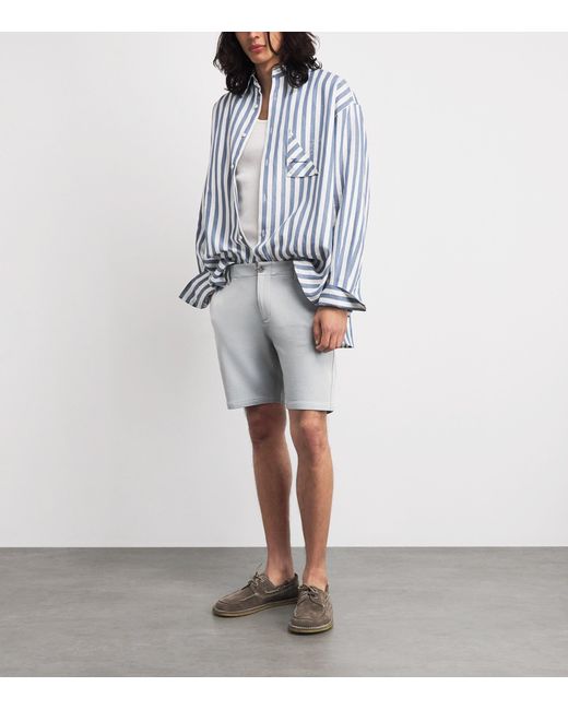 PAIGE Gray Rickson Shorts for men