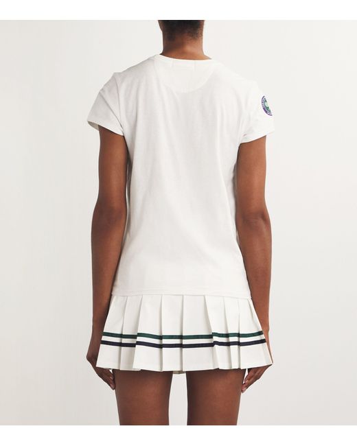 Polo Ralph Lauren White X Wimbledon Polo Bear T-shirt