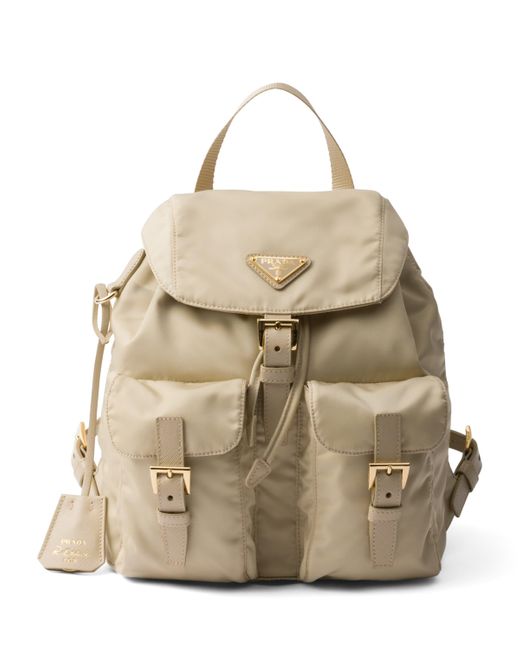 Prada Natural Small Re-Nylon Re-Edition 1978 Backpack