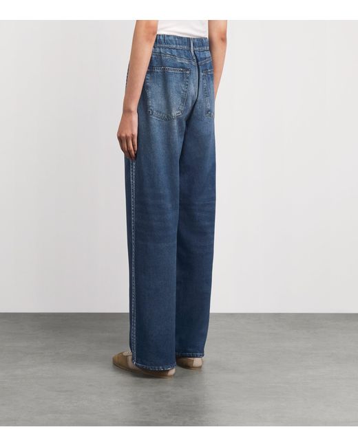 Rag & Bone Blue Miramar Straight Sweatpants