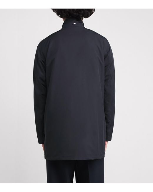 Herno Blue Waterproof Parka for men