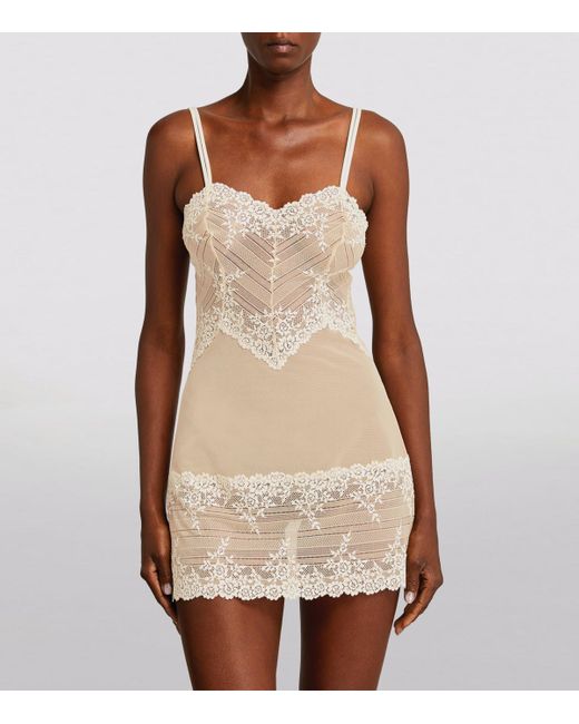 Wacoal Natural Lace Chemise