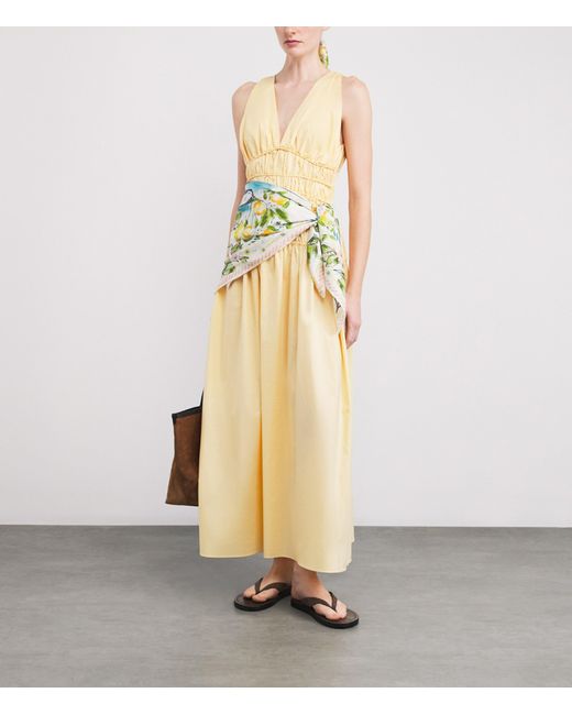 Harrods Metallic Silk High Summer Scarf