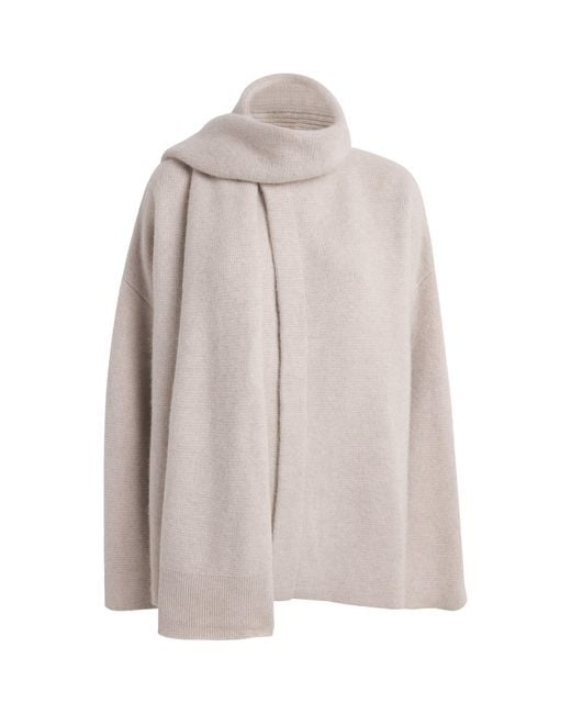 LeKasha Gray Organic Cashmere Scarf Spain Cardigan