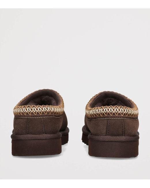 Ugg Brown Suede Tasman Ii Slippers