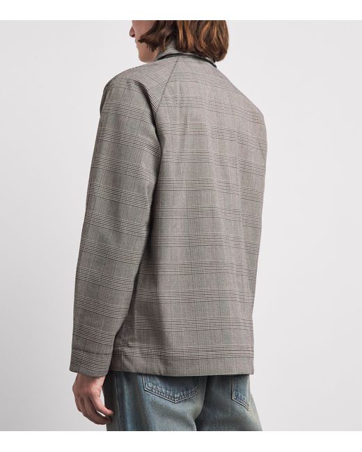 Barbour Gray Short Lorden Showerproof Jacket for men