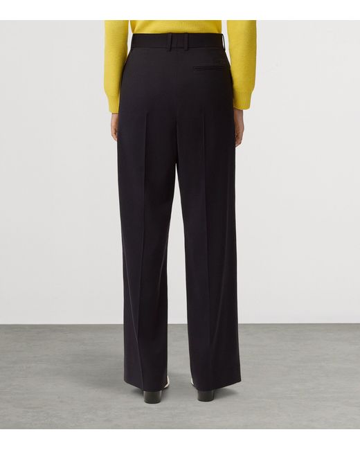 Loewe Blue Tape-Trim Tailored Trousers