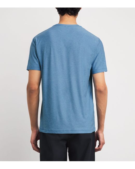 vuori Blue Strato Tech T-Shirt for men
