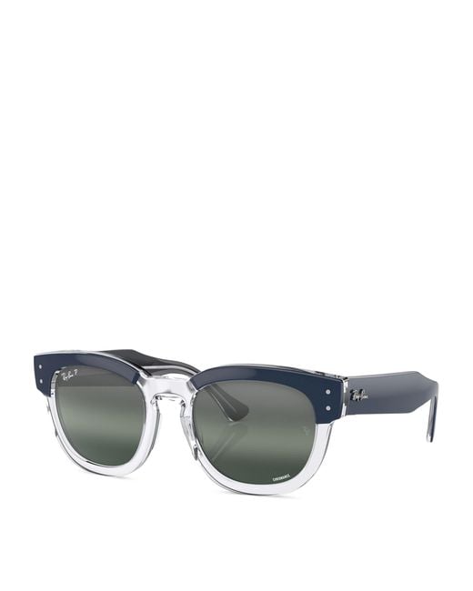 Ray-Ban Gray Mega Hawkeye Sunglasses