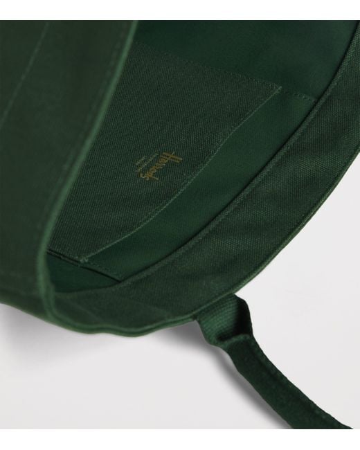 Harrods Green Medium Henry Bear Tote Bag
