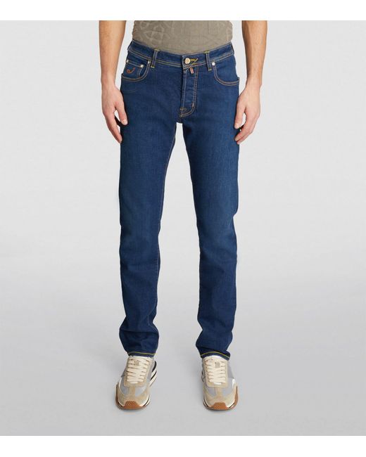 Jacob Cohen Blue Bard Slim Jeans for men