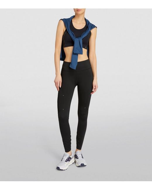 On Shoes Black Performance Leggings