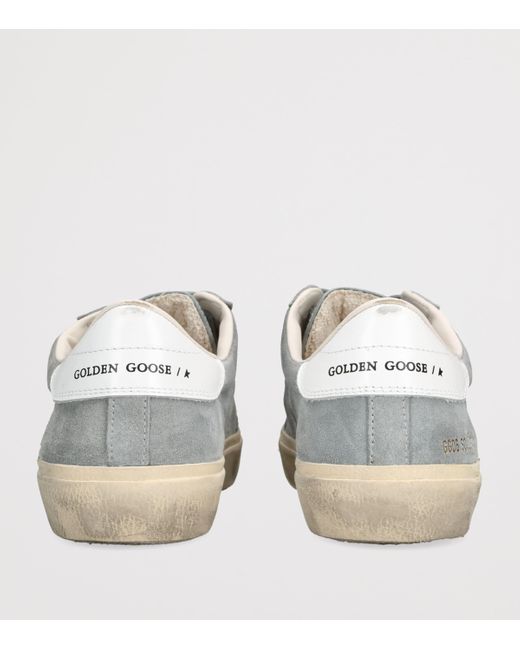 Golden Goose Deluxe Brand Gray Suede Soul Star Sneakers for men