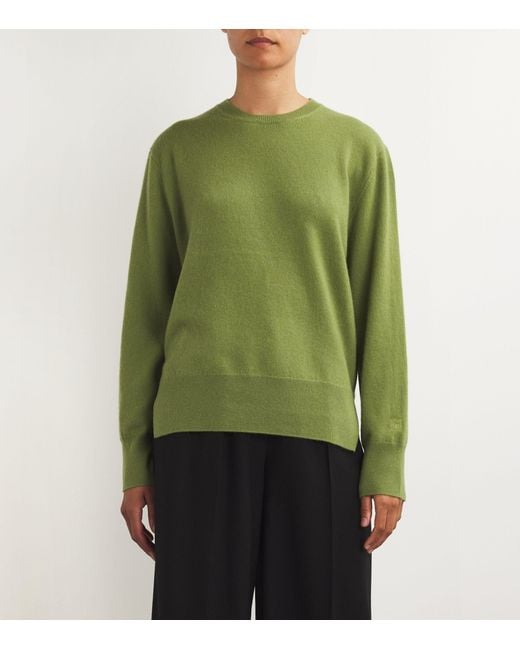 Totême  Green Cashmere Sweater