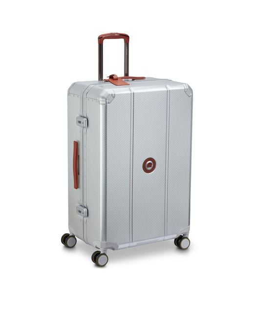 Delsey Gray Hardside Check-In Suitcase