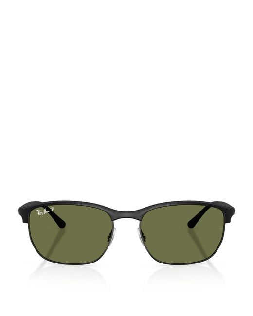 Ray-Ban Green Polarised Rb4469 Sunglasses
