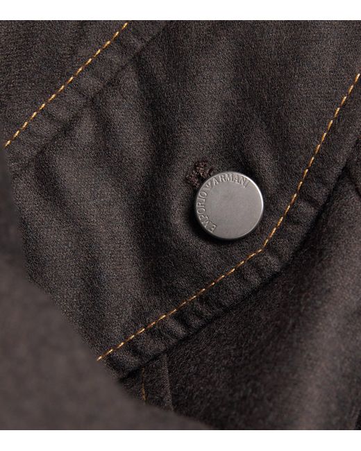 Emporio Armani Black Denim Jacket