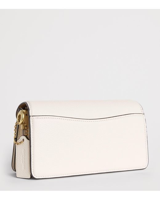COACH Natural Leather Tabby 20 Shoulder Bag