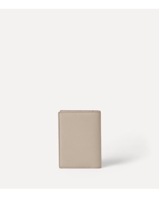 Brunello Cucinelli Natural Leather Logo Wallet