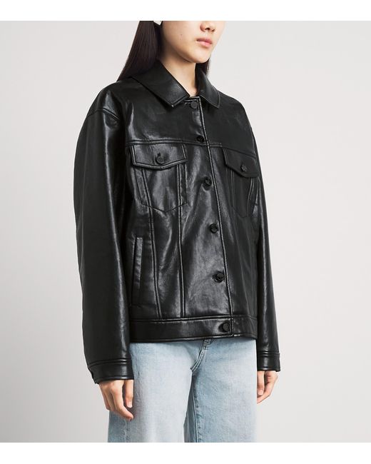 Anine Bing Black Oversized Rory Jacket