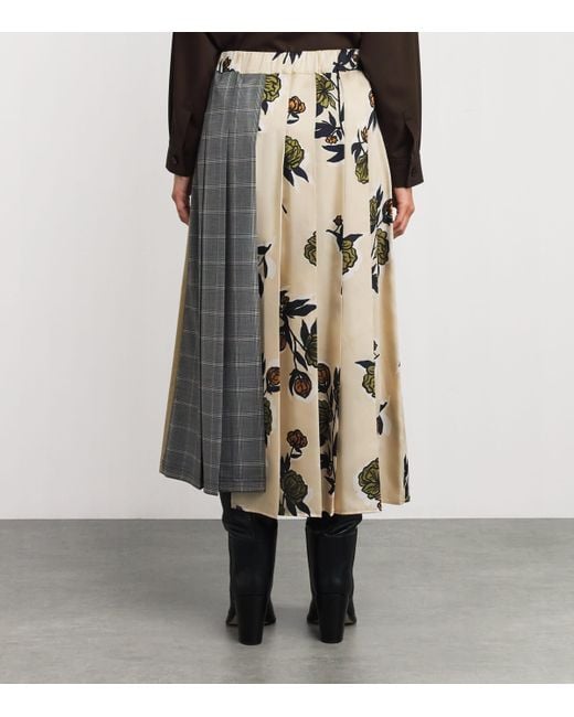 Weekend by Maxmara Natural Pleated Midi Skirt