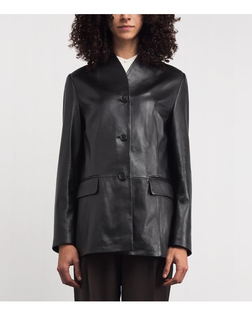 Arma Black Leather Juno Jacket