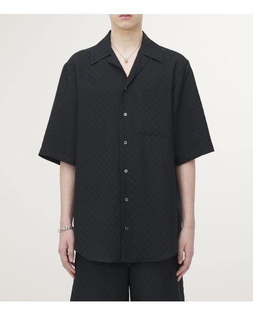McQueen Black Skull-Detail Shirt for men