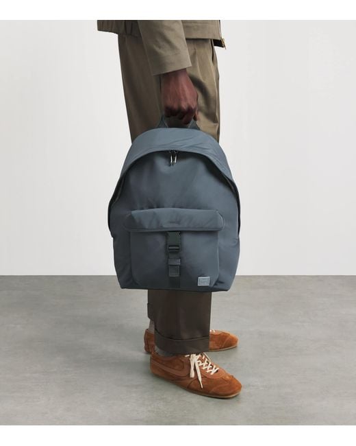 Paul Smith Gray Recycled Logo Backpack for men