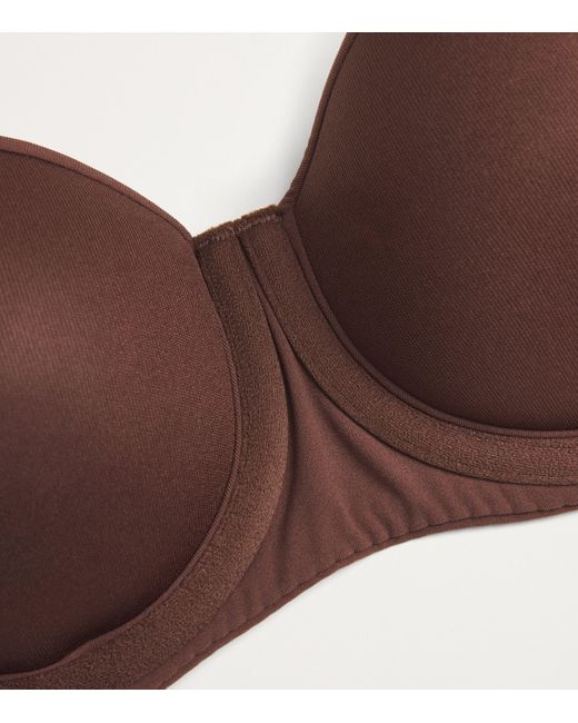 Skims Brown Fits Everybody Strapless Bra