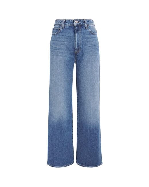PAIGE Blue Frances Wide-Leg Jeans