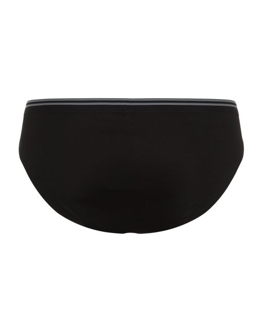 Zimmerli of Switzerland Black 172 Pure Comfort Hipster Briefs for men