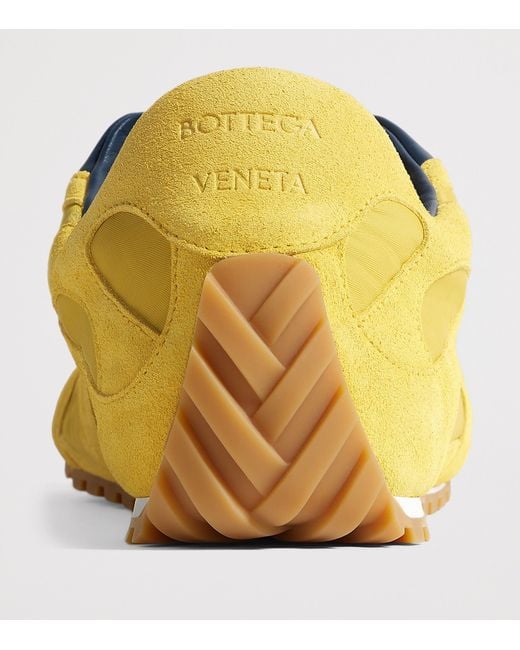 Bottega Veneta Yellow Orbit Flash Sneakers for men