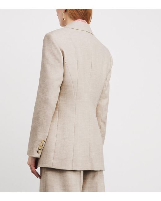 Joseph Natural Virgin Wool Fallon Blazer